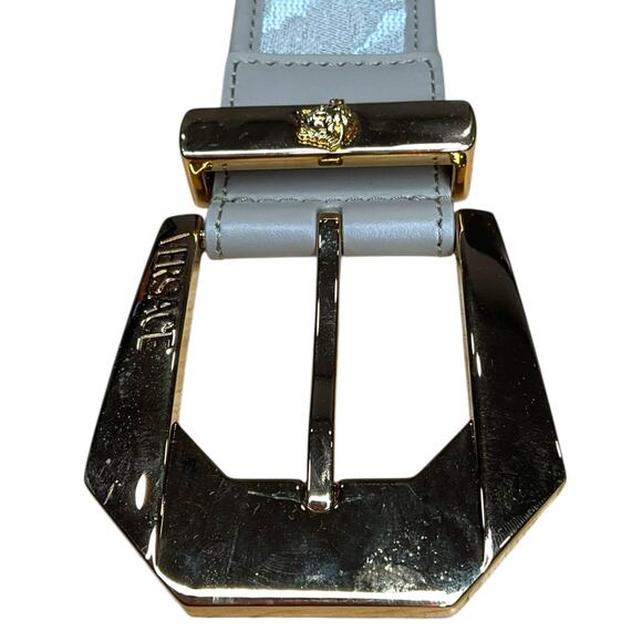 145. Versace Medusa Barocco Jacquard Belt main image 6
